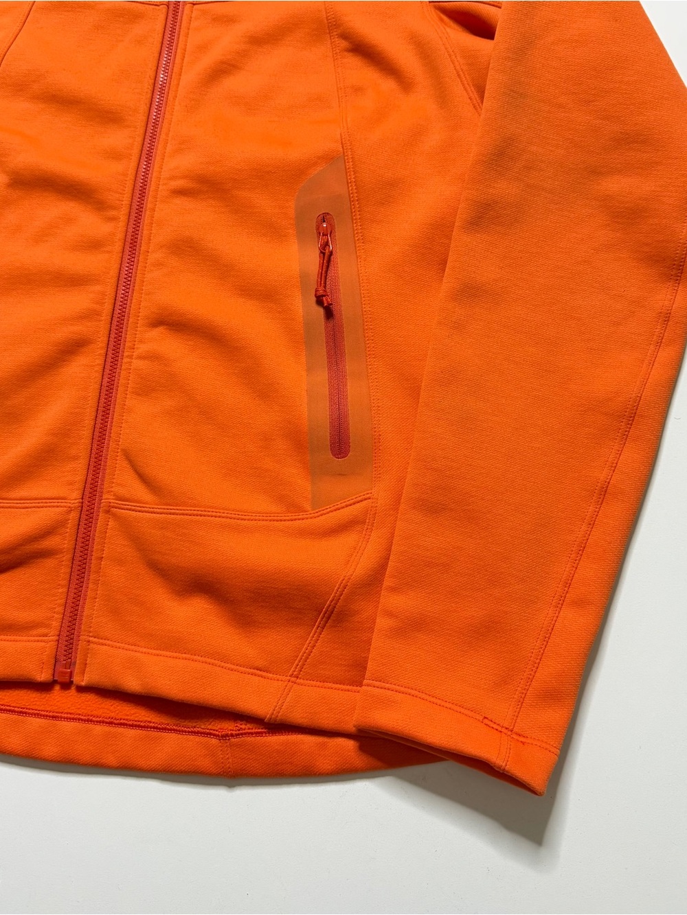 Arcteryx Arenite Full Zip Softshell Hoodie Womens Medium Orange 2015 - Picture 3 of 10